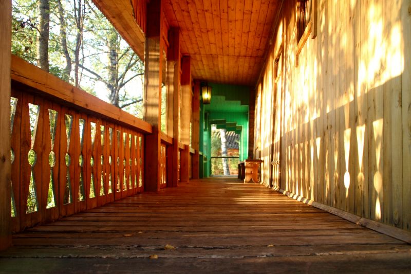 Summer Porch Staining